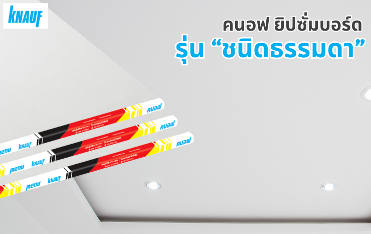 คนอฟ ยิปซั่มบอร์ด ชนิดธรรมดา